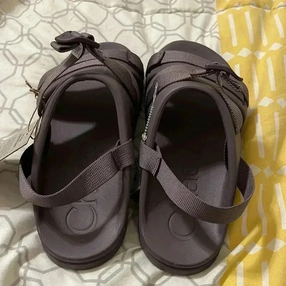 Chaco Chillos Sport Sparrow Purple Slide Sandals - Picture 7 of 8